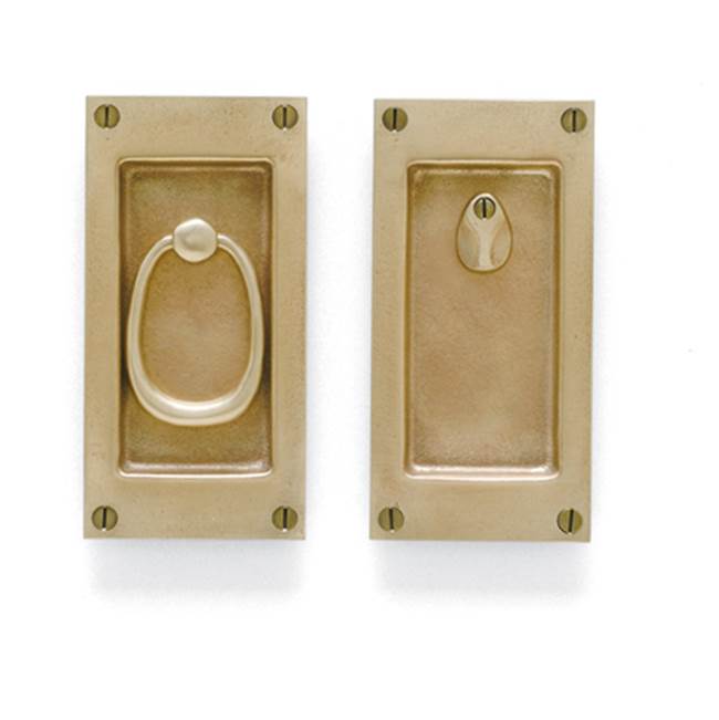 Sun Valley Bronze Privacy set. Lever/knob x lever/knob interior mortise lock set. Sectional. P-926 w/9157ERC (ext) P-926 w/9158TPC (int)