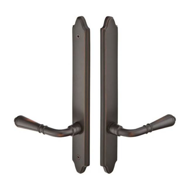 Emtek Multi Point C3, Non-Keyed Fixed Handle OS, Operating Handle IS, Concord Style, 1-1/2'' x 11'', Turino Lever, RH, US15